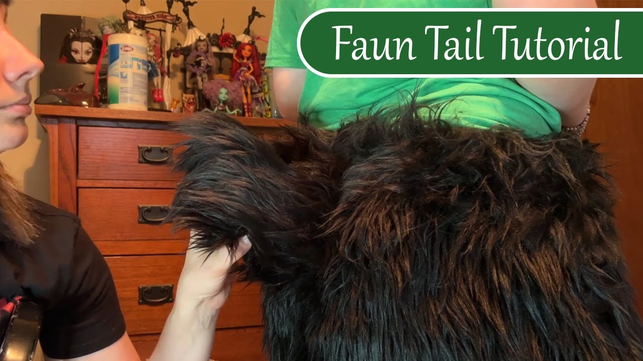 How to Sew a Faun /Animal / Fursuit Tail - Tutorial