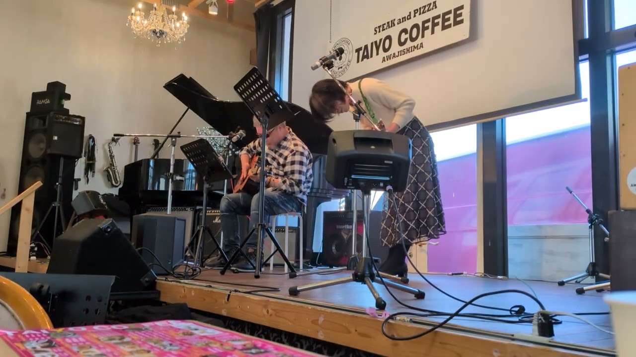初TAIYO COFFEEさんでのブッキング🎶🎵