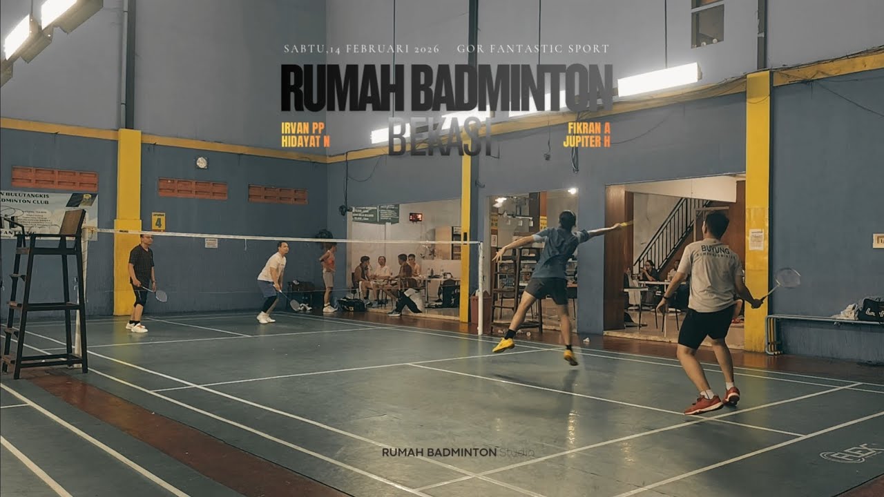 IRVAN PP/HIDAYAT N vs FIKRAN A/JUPITER H | RB BEKASI 2026 | Feb 14