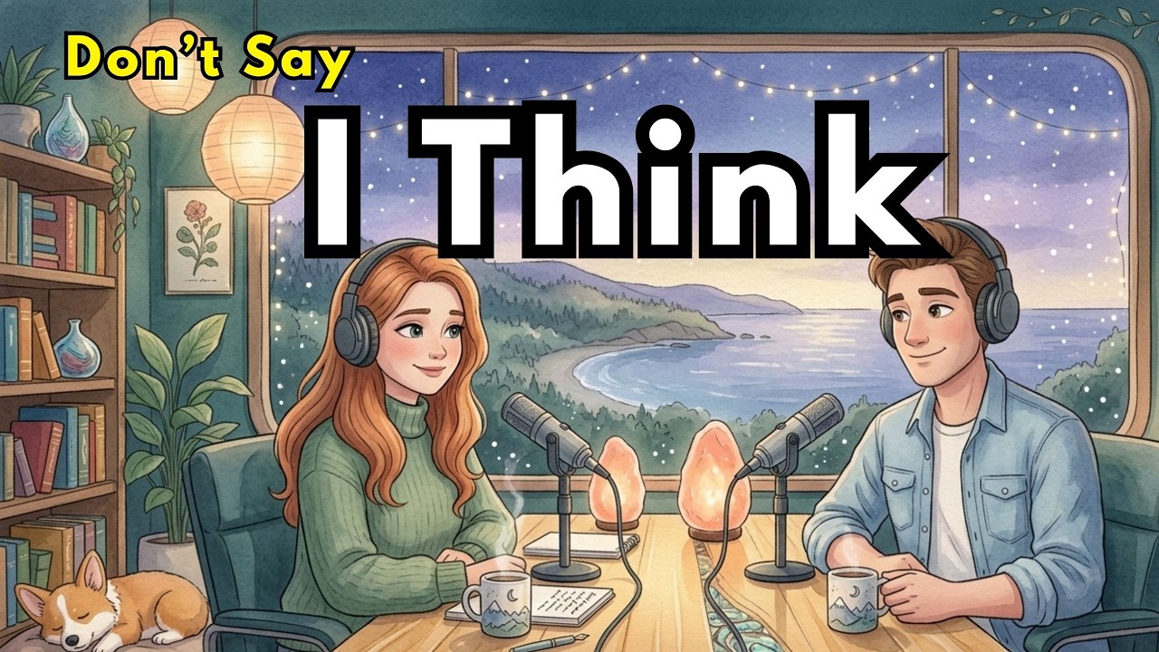 Stop Saying I Think at Work | Daily English Conversation | English Podcast