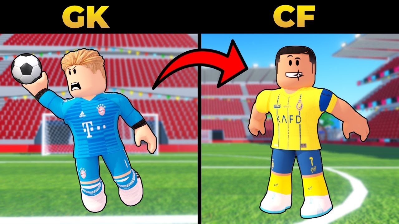 CADA POSIÇÃO UM JOGADOR NO SUPER LEAGUE SOCCER ROBLOX