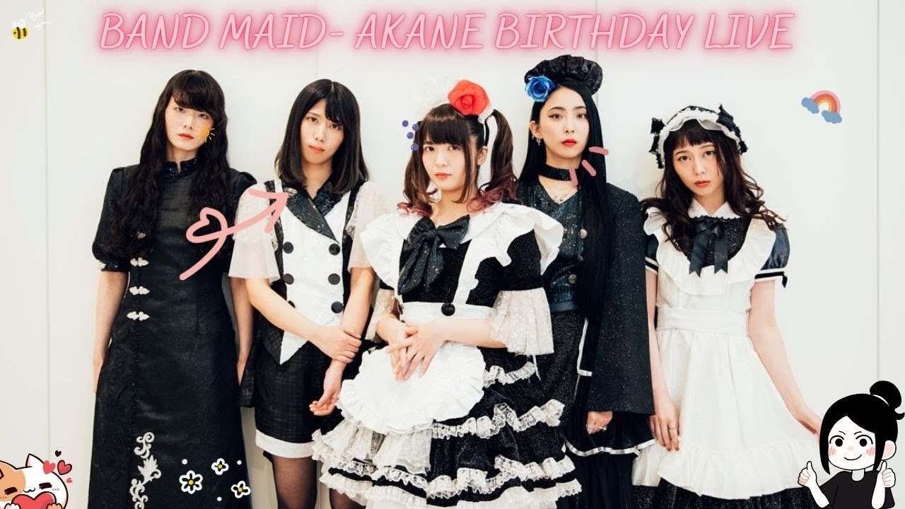 BAND-MAID / Akane's Birthday Stream (PART 2) 🌸Reaction🌸