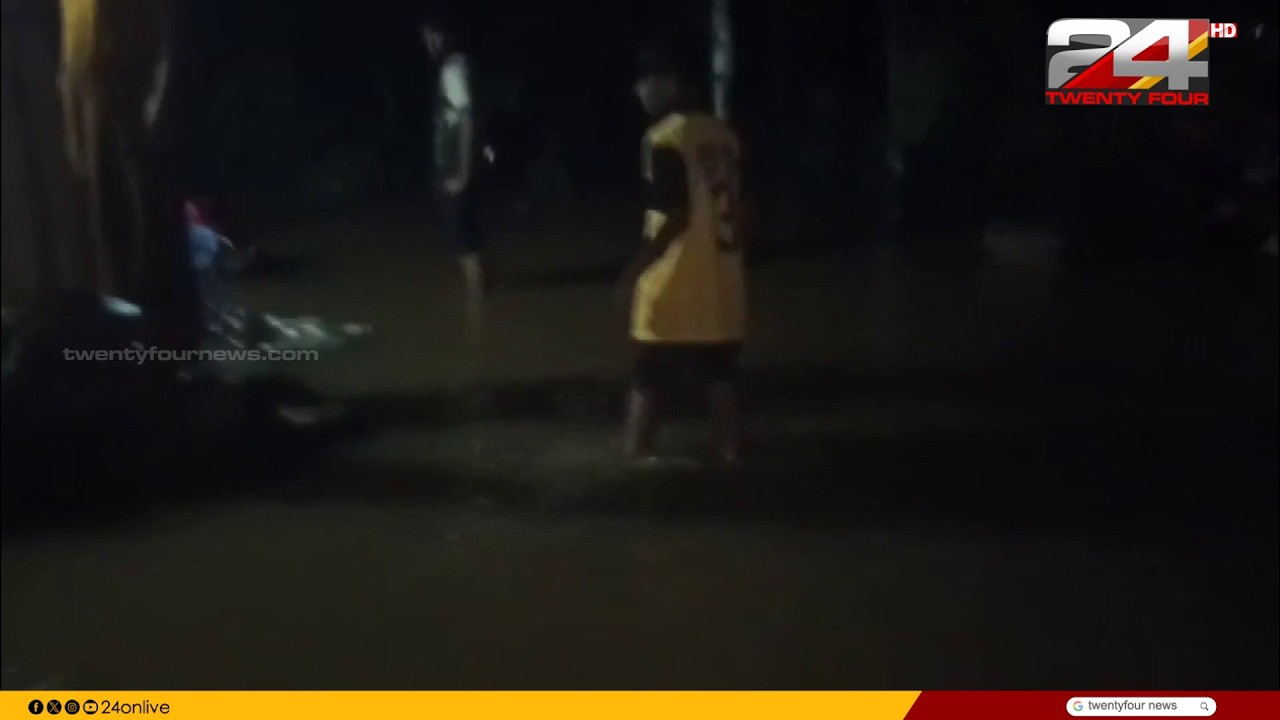 Water levels rising in Karyamcode river, Nileshwaram, Kasaragod