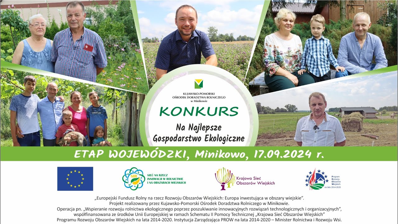Konkurs na Najlepsze Gospodarstwo Ekologiczne 2024– prezentacja gospodarstw