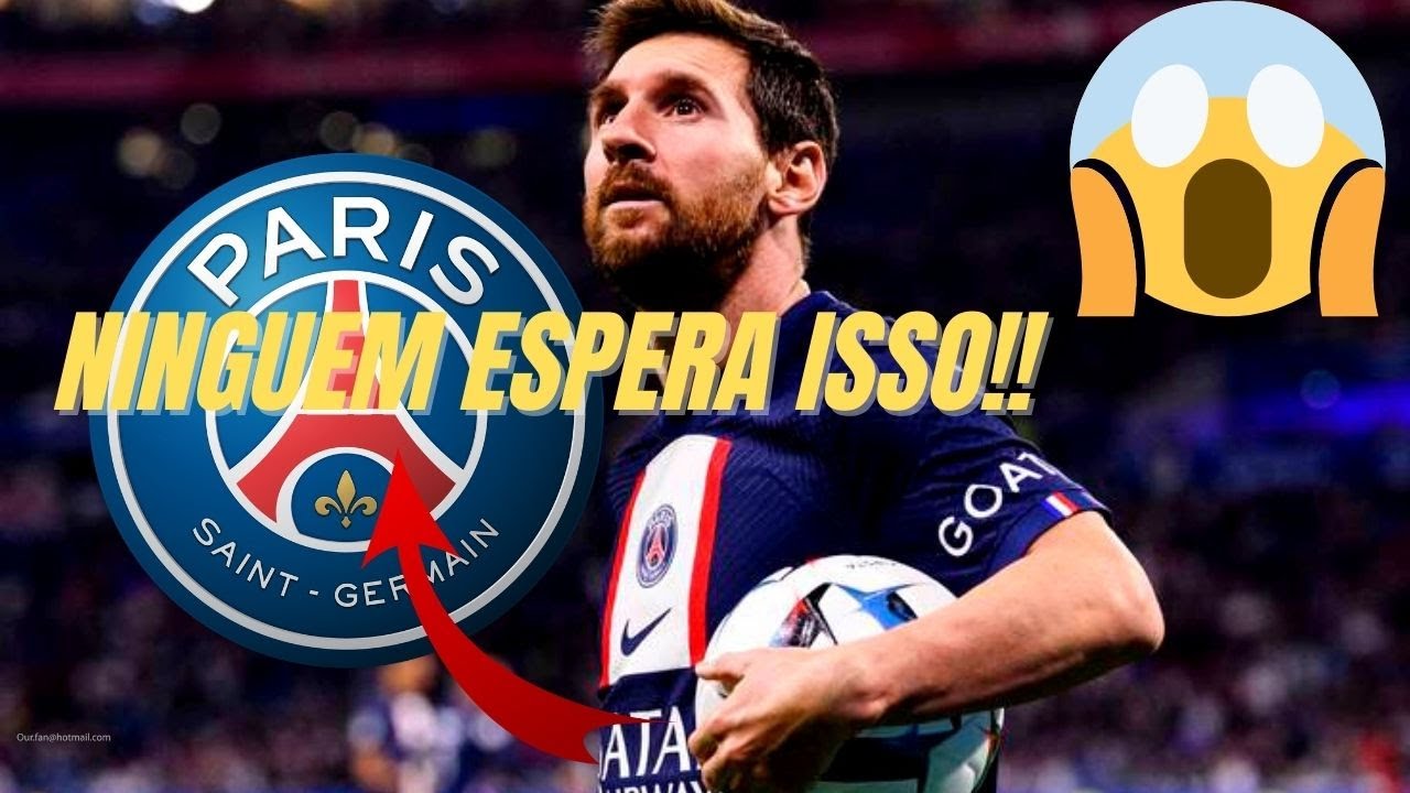 A DECIS&Atilde;O QUE MESSI  IR&Aacute; TOMAR NO PSG | #futebol