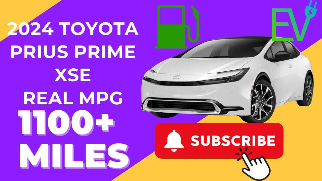 2024 Toyota Prius Prime XSE real MPG test, 1100 + Miles. Honest MPG. Colorado to Arizona and back.