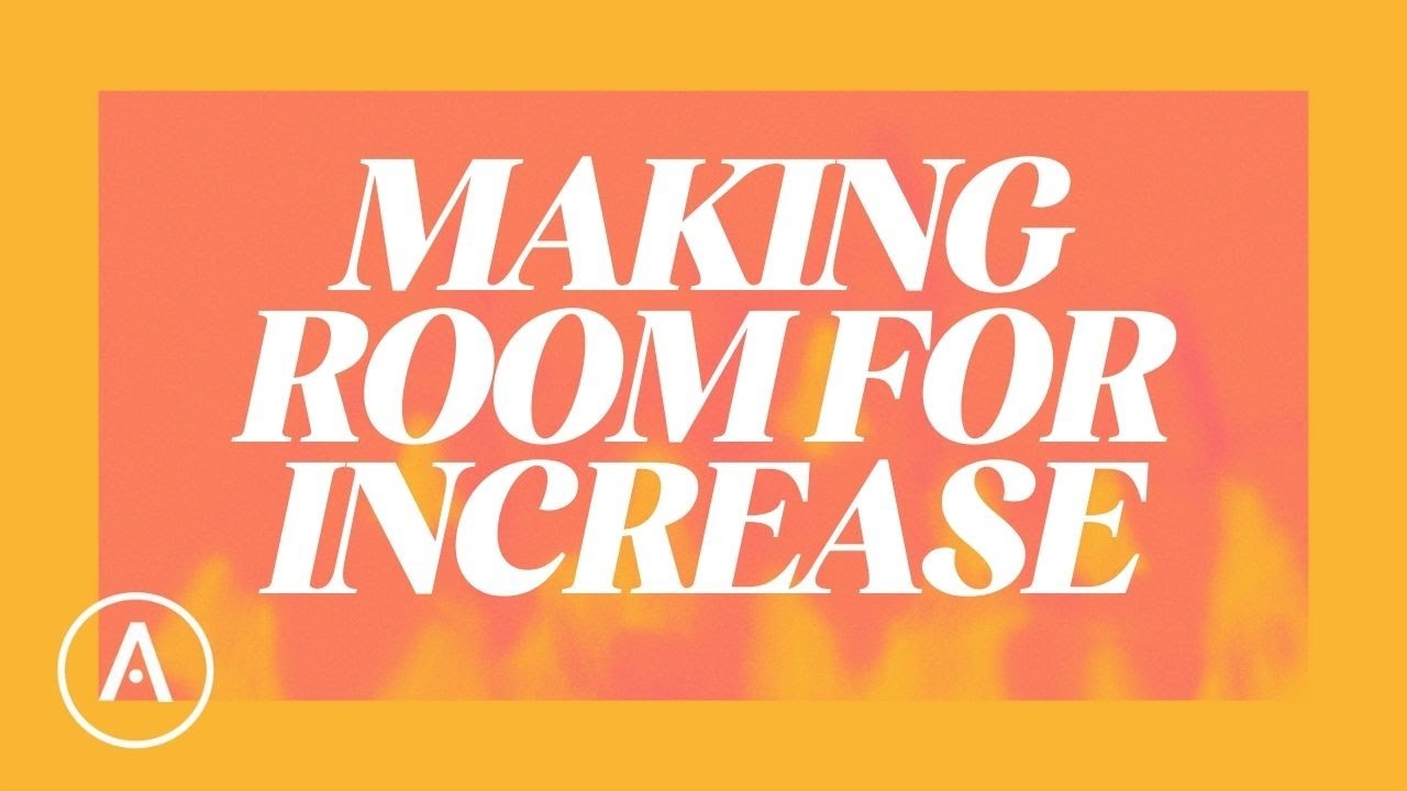 Making Room for Increase | The Altar | 1.25.26