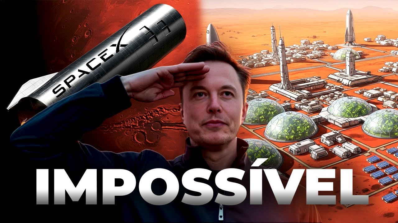 O Que Elon Musk N&Atilde;O Contou Sobre a Primeira Cidade Em Marte