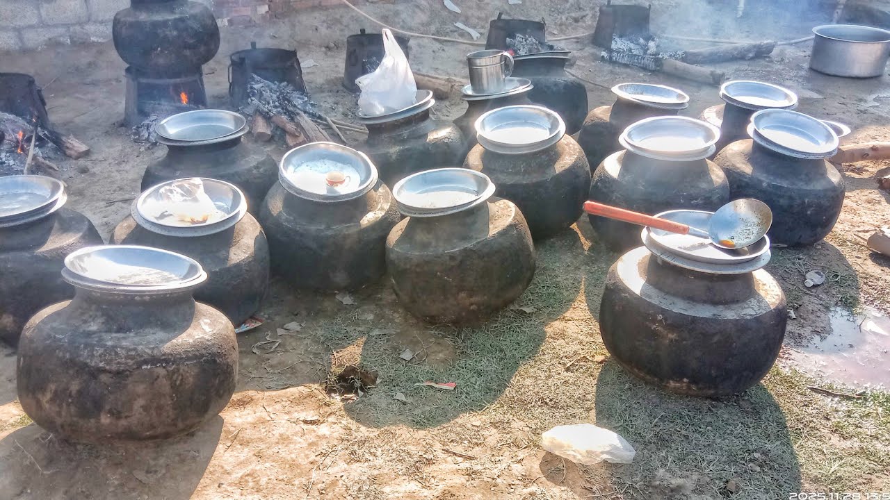 Aaj is video mein Ham Aaye Hain machhu khoo per shaadi ka khana pakane Hussain vlog