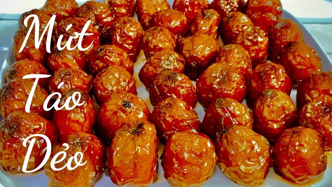 Cách Làm Mứt Táo Giòn Dẻo Đơn Giản Ngày Tết || Hương Vị Miền Đông 261