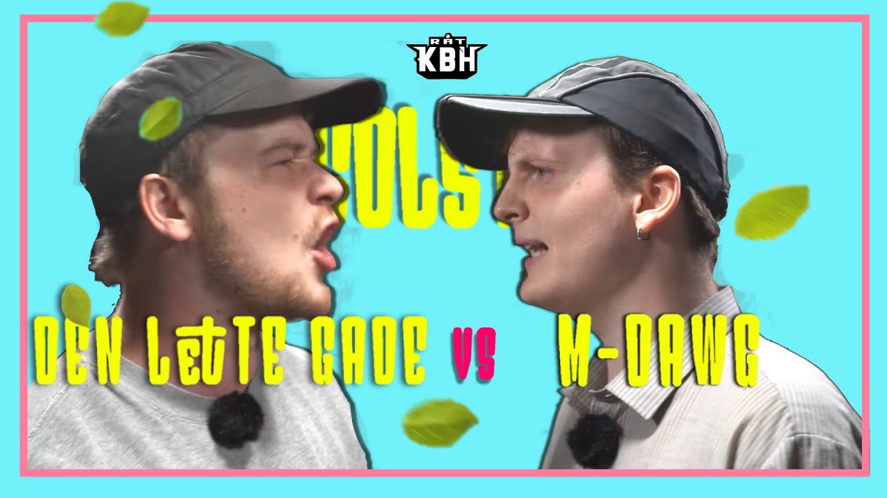 Den Lette Gade vs. M-Dawg | RåtKøbenhavn Rap Battle