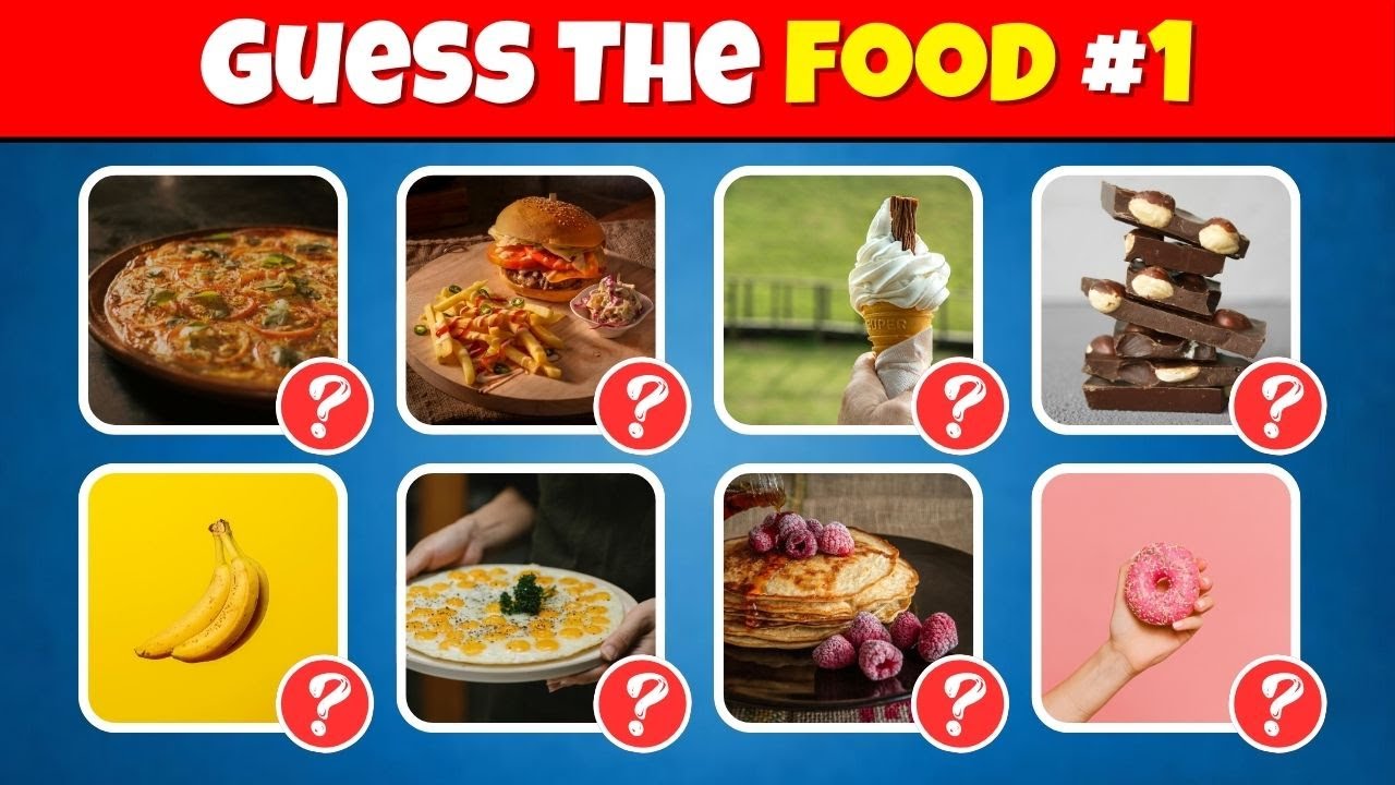 Guess The Food in 10 Seconds 🍕🤔 | 25 Popular Foods & Meals | Quiz Bunnies