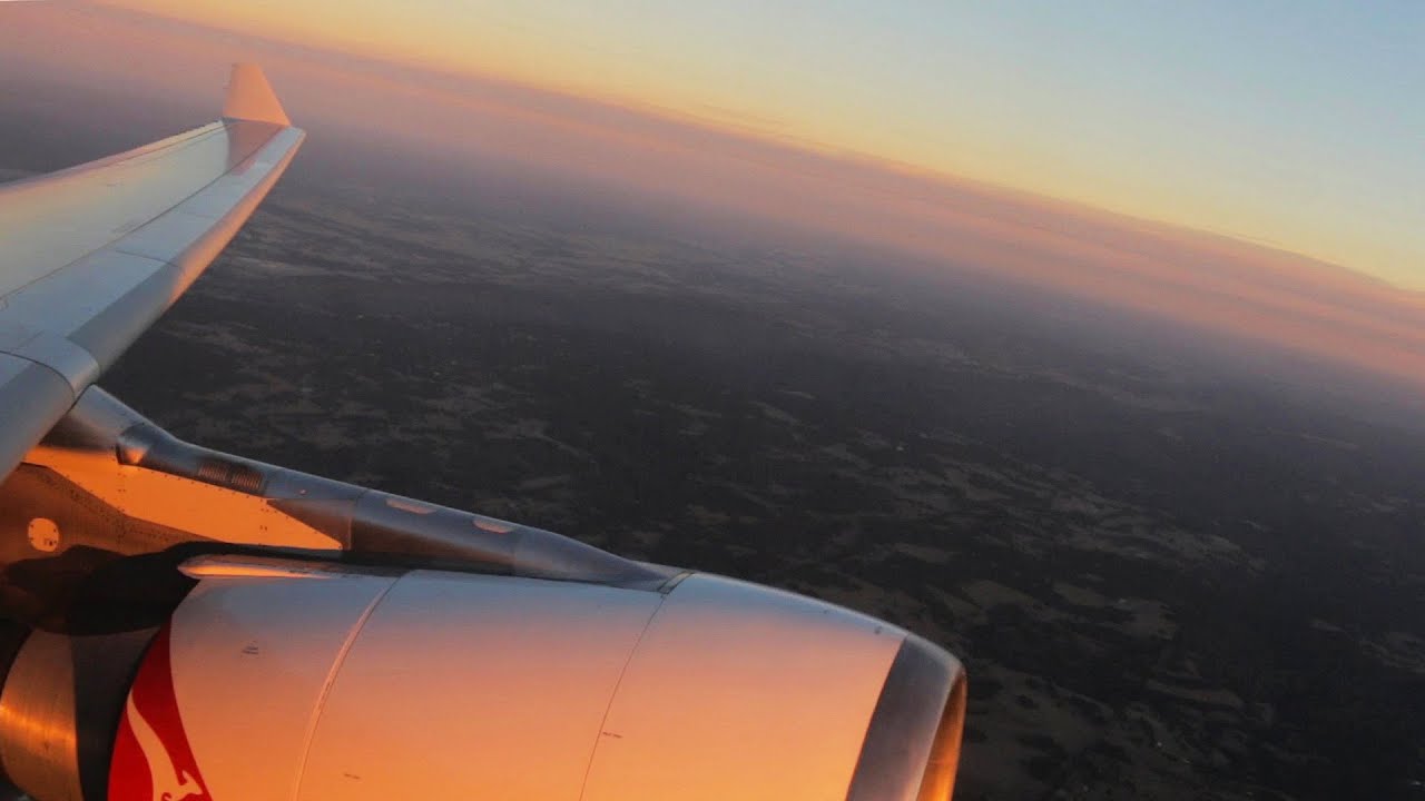 POWERFUL Qantas A330-200 Takeoff from Perth Airport - [VH-EBQ]