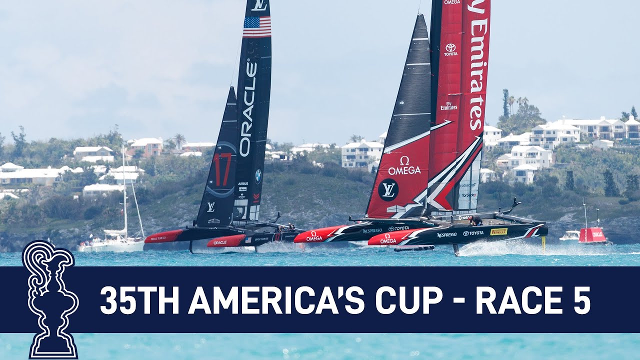 35th America's Cup Race 5 USA vs. NZL | AMERICA'S CUP