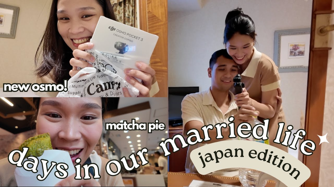 bought another osmo 3, matcha pie, donki & family mart shopping (day 5) | lovewendyxdiane