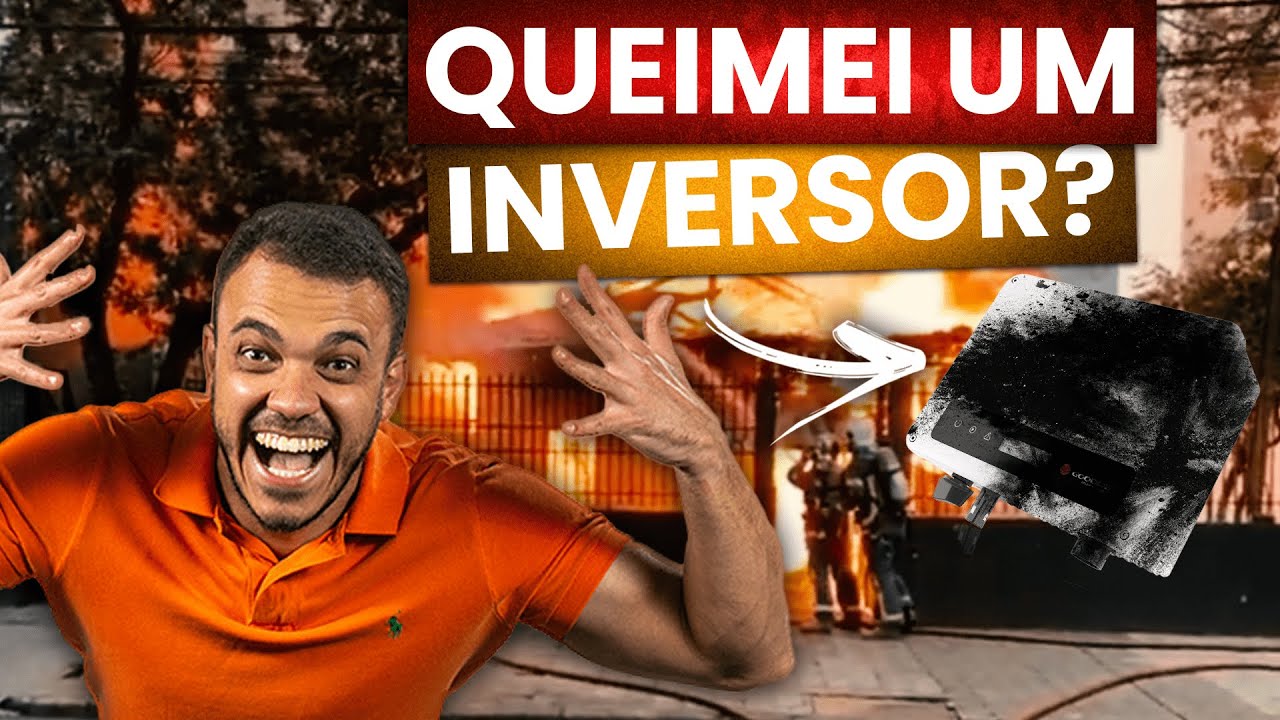 😮Liguei o INVERSOR SOLAR errado! Será que queimou?