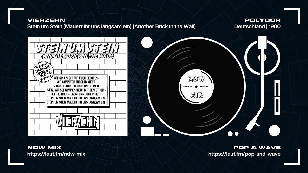 NDW: Vierzehn - Stein um Stein (Pink Floyd - Another Brick in the Wall) (1980 / HQ)