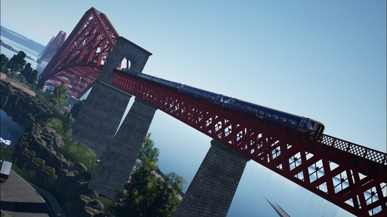 Train Sim World 6 2G75 Edinburgh - Glenrothes with Thornton scenario in Class 158 and 170