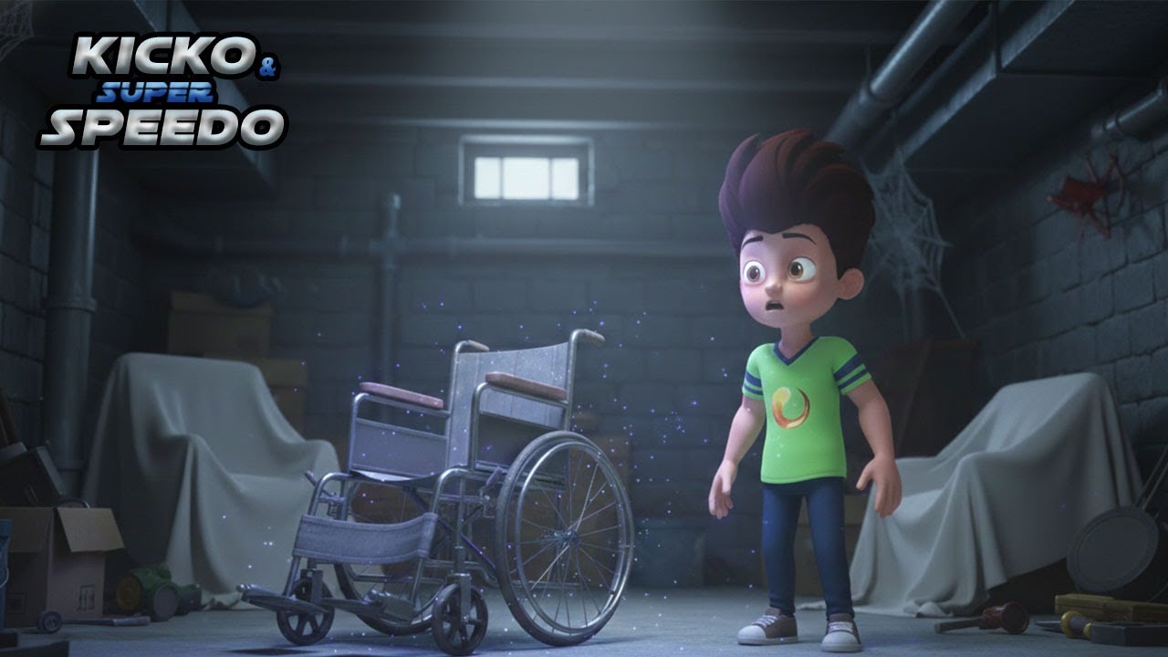 Kicko को Basement में खुद चलती Wheelchair मिली | Funny Cartoon | Kicko & Super Speedo