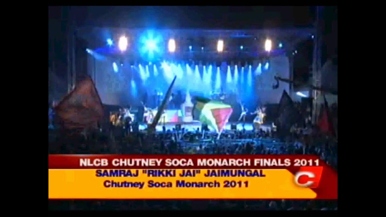 Rikki Jai Chutney Soca Monarch Finals Winner 2011  Live Winning Performance