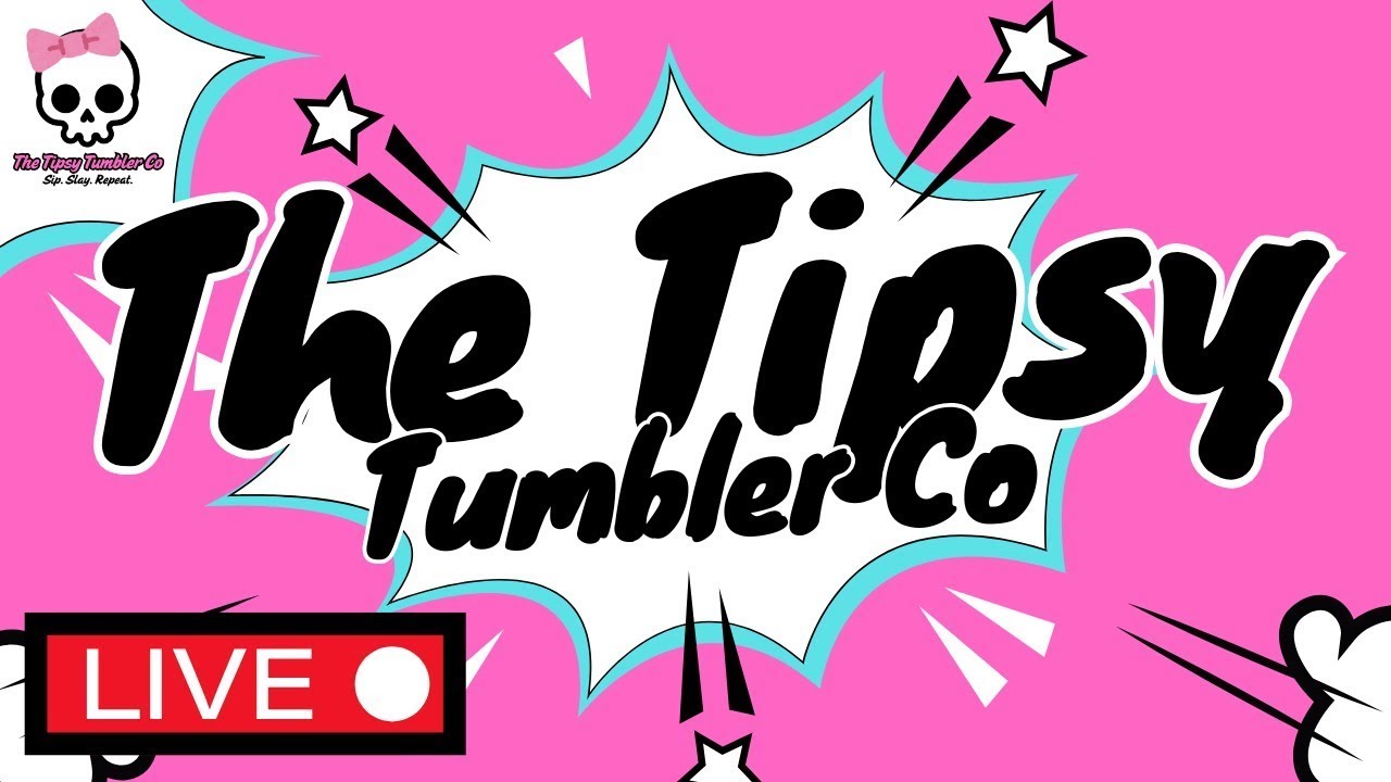 LET'S CHAT while I make a Glitter Tumbler!