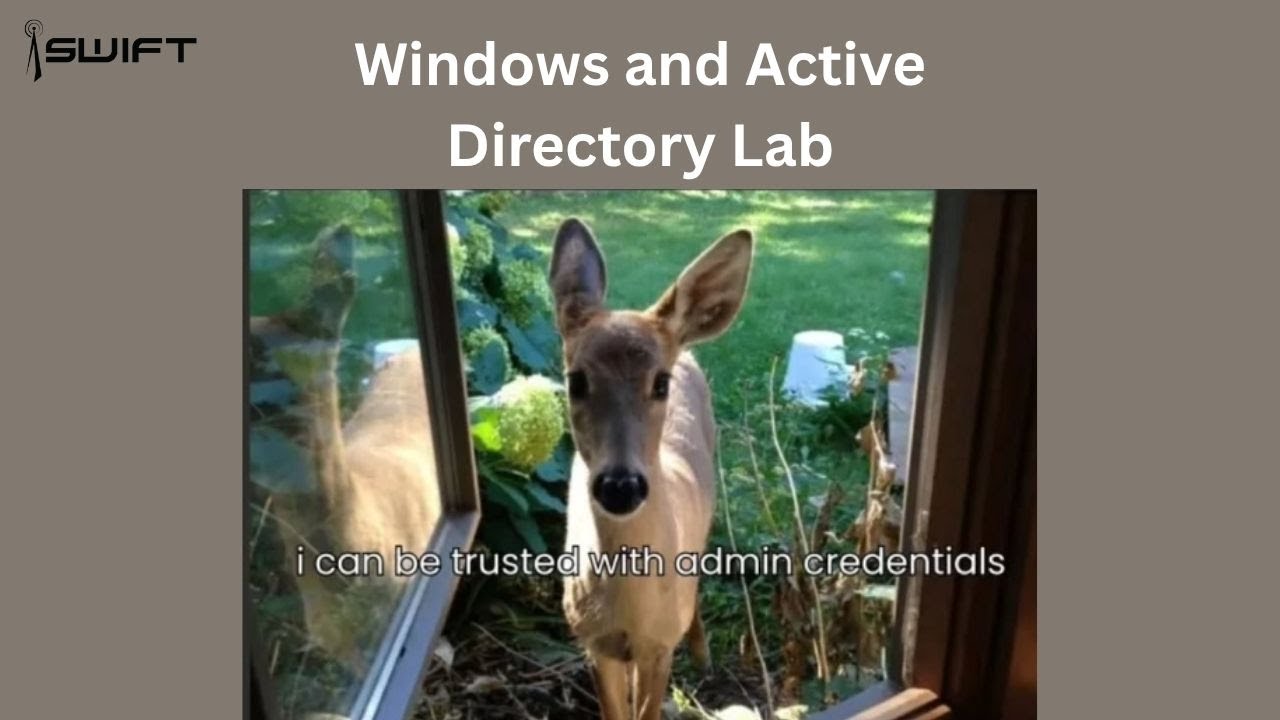[9/23] Windows/Active Directory Lab