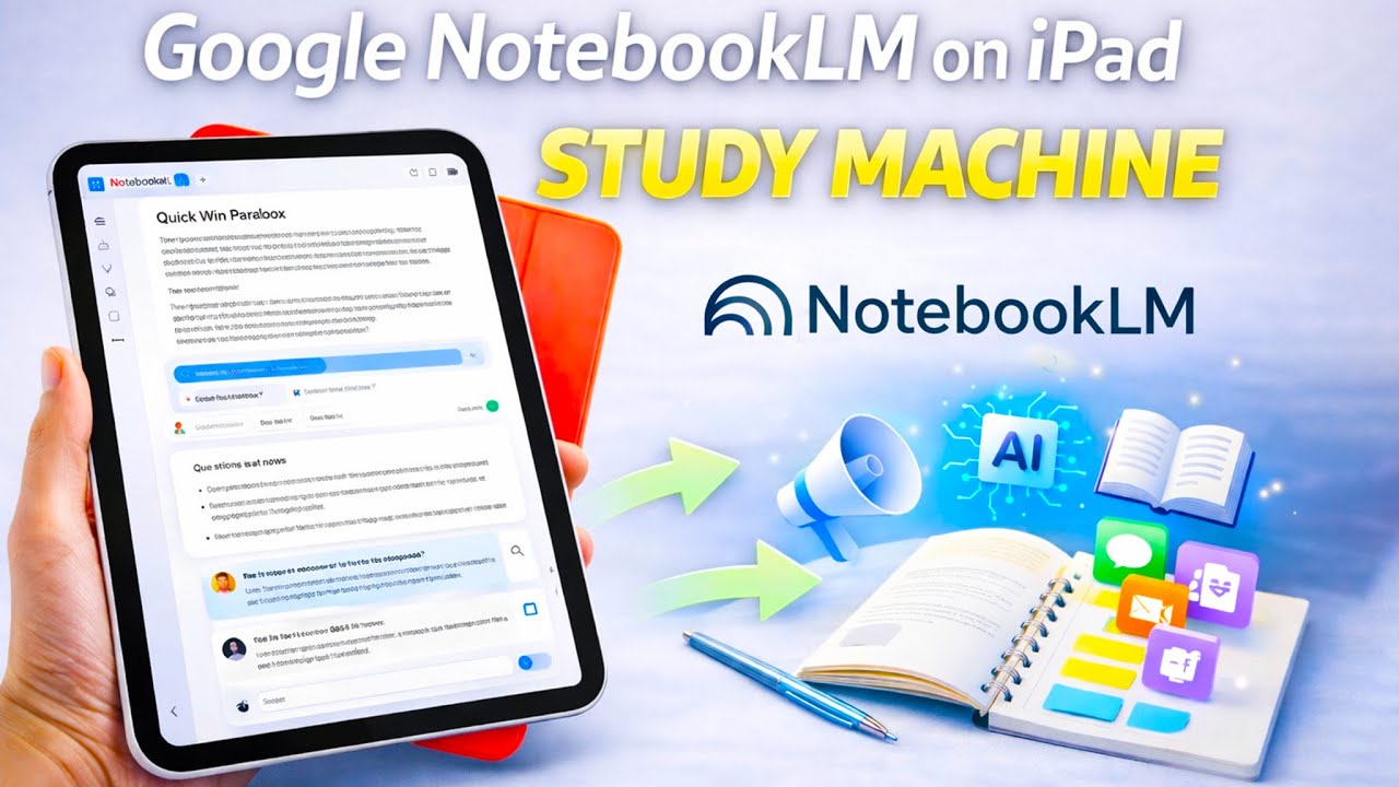 Google NotebookLM on iPad: This AI App Turns Your iPad Into a Study Machine