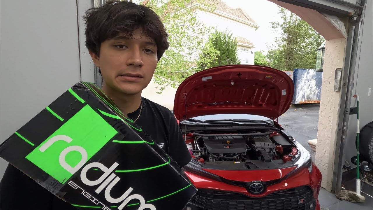GR Corolla Radium Catch Can Install