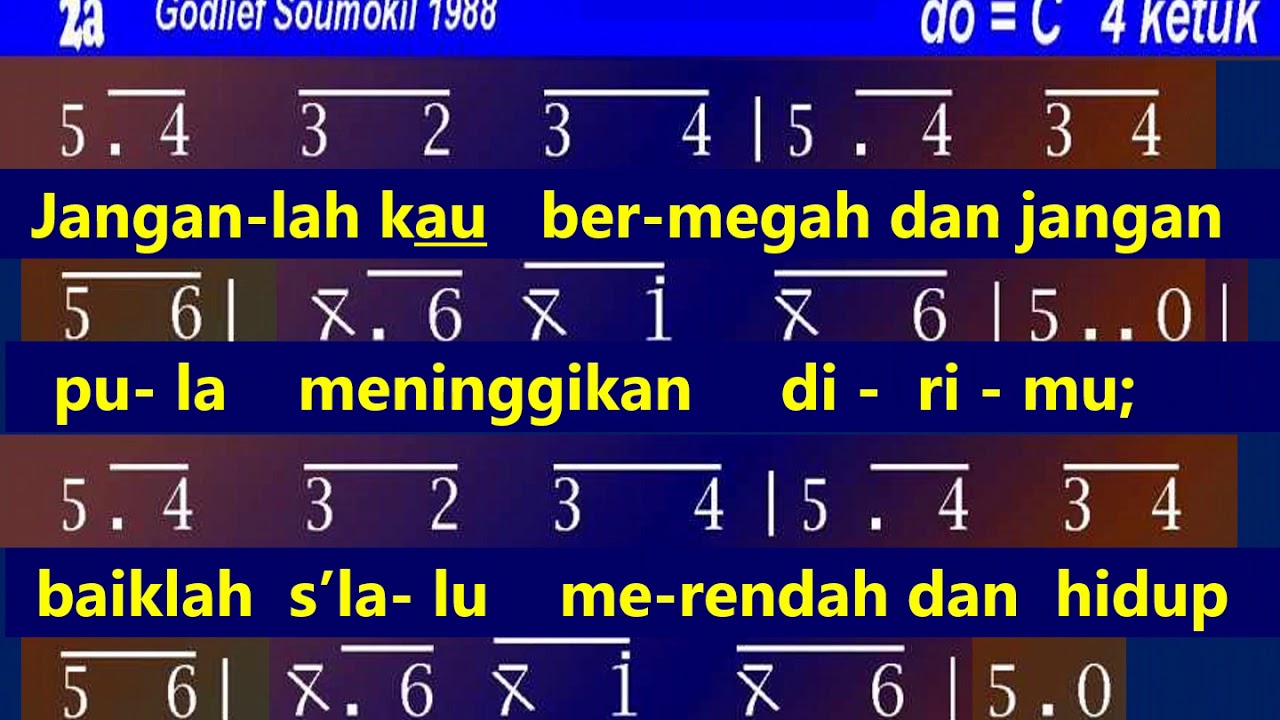 PKJ 265 Bukan Kar'na Upahmu