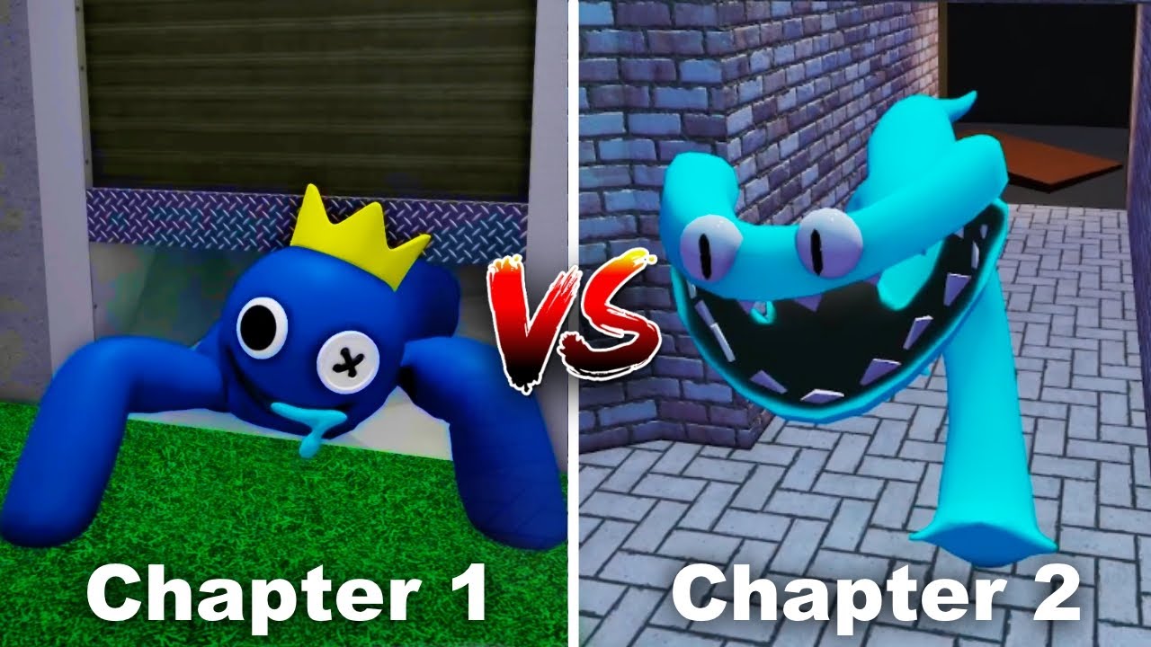 Rainbow Friends Chapter 1 VS Chapter 2 ENDING