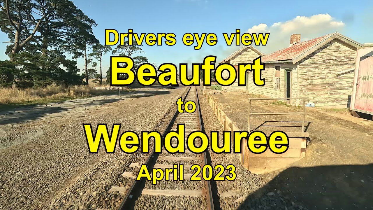 Drivers eye view, Beaufort to Wendouree