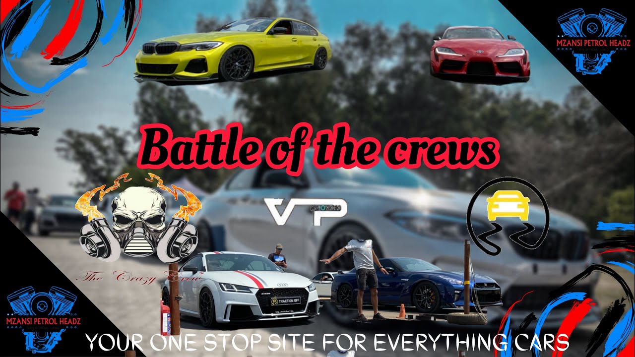 Traction Off vs The Crazy Crew vs VP Reloaded - Battle of the Crews Drag Racing