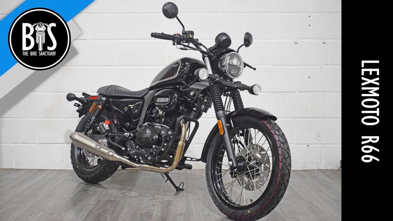 Lexmoto R66 Cruiser Sportster 125cc CBT legal new model UK launch