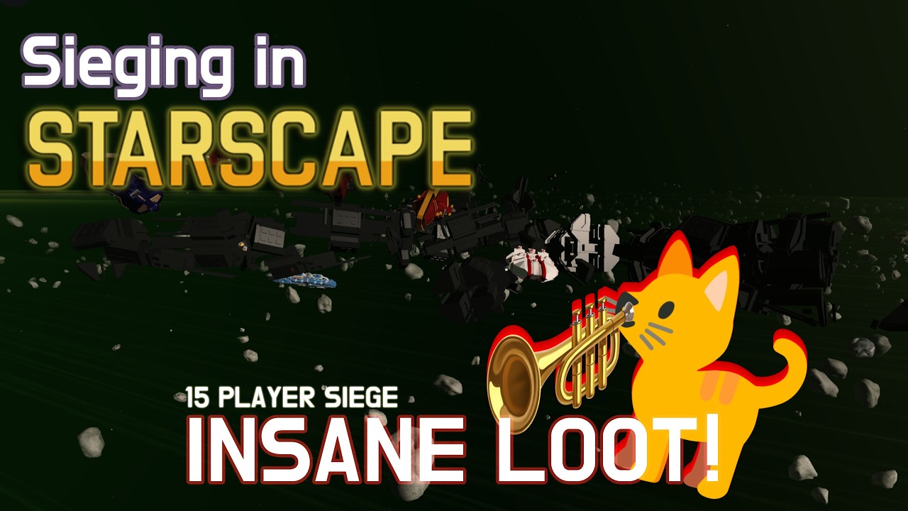 Sieging in Starscape (Roblox) | HUGE LOOT