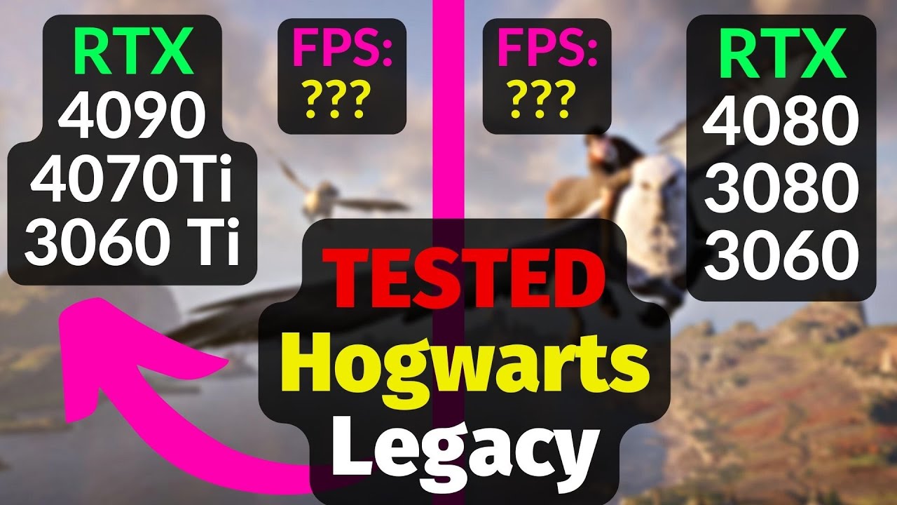 Hogwarts Legacy TESTED RTX 4090 / 4080 / 4070 Ti / 3080 / 3060 Ti / 3060