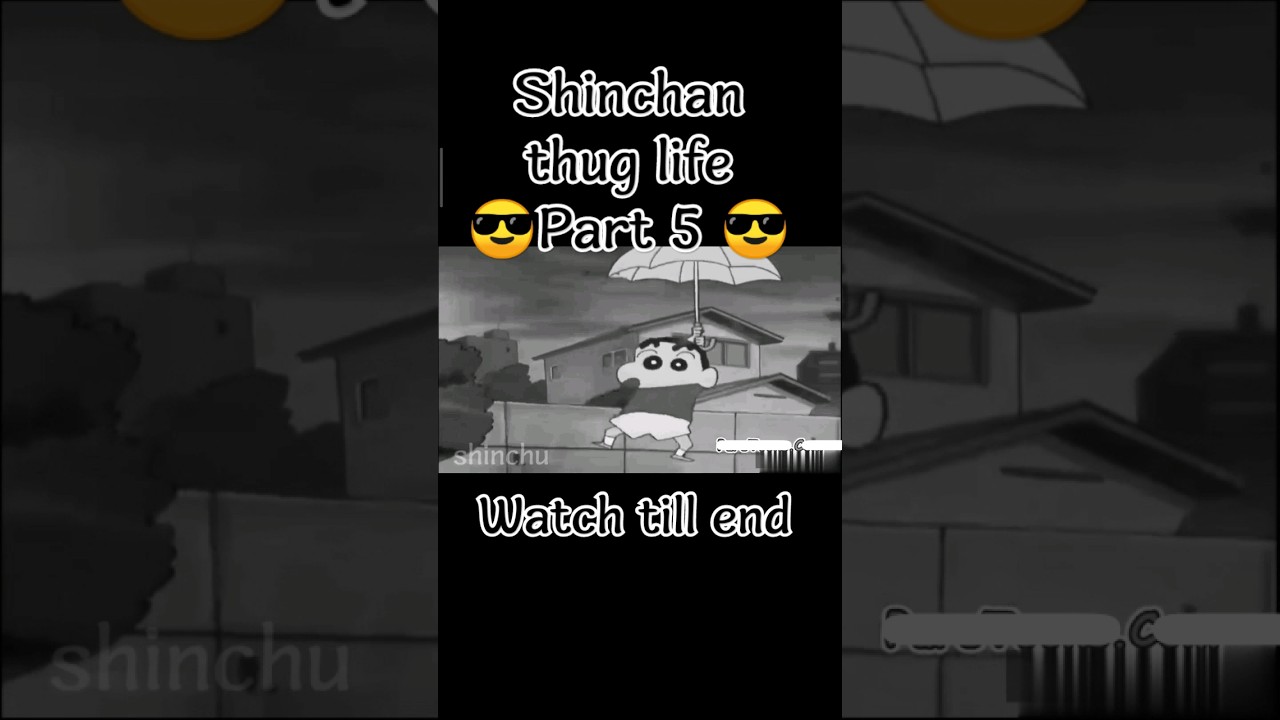 shinchan thug life 😎|part 5| shinchan funny video 