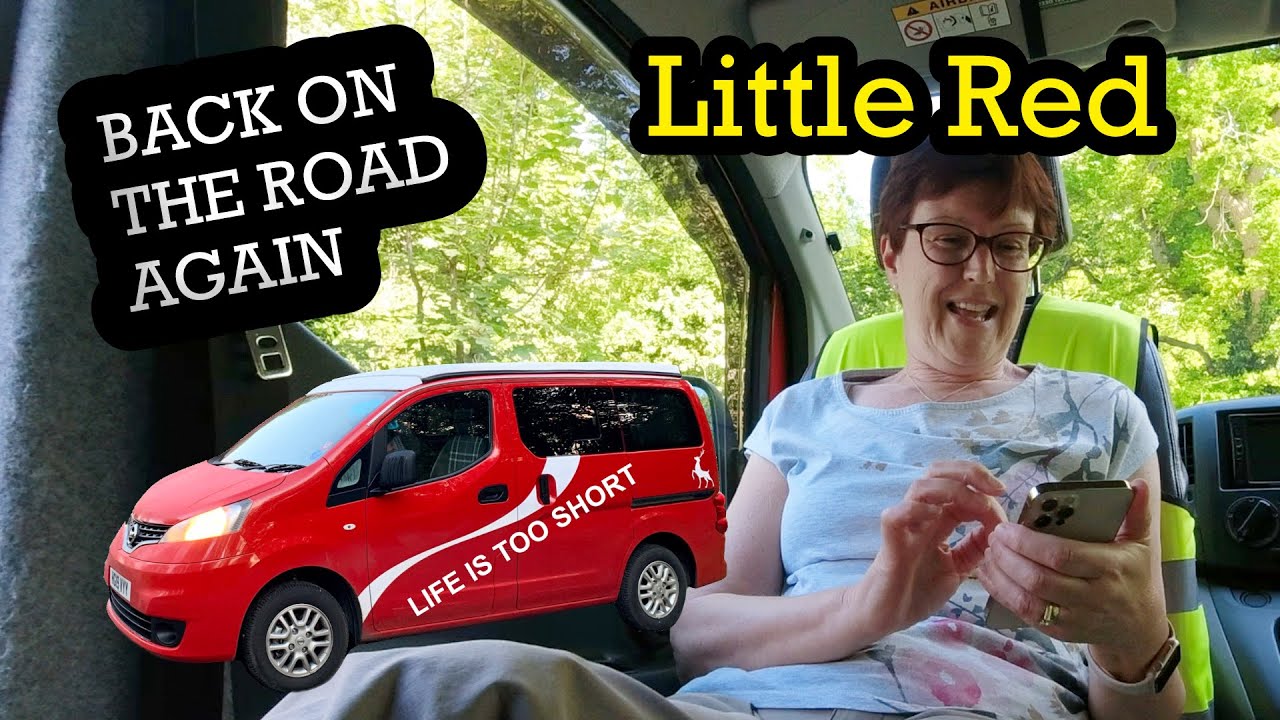 En Route to Anglesey 2021 Vlog 1 - Bank Holiday Travel to Kinver Edge 😱