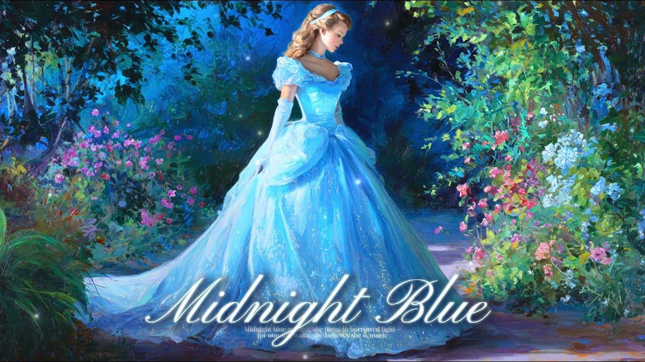 𝐏𝐥𝐚𝐲𝐥𝐢𝐬𝐭 • Midnight Blue Senerity🦋 - Waltzing through the bloomming garden ✨Soft healing tones