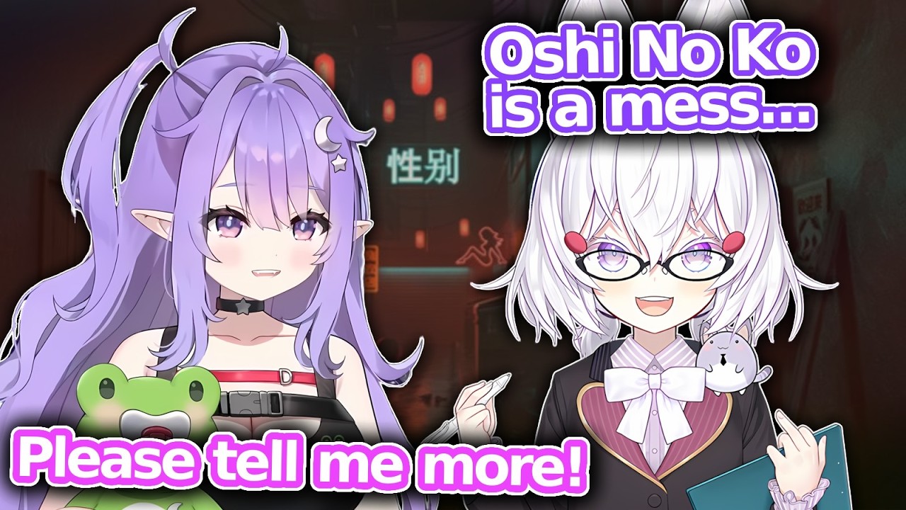 Tenma and Sleepy have girl talk over manga/anime!!