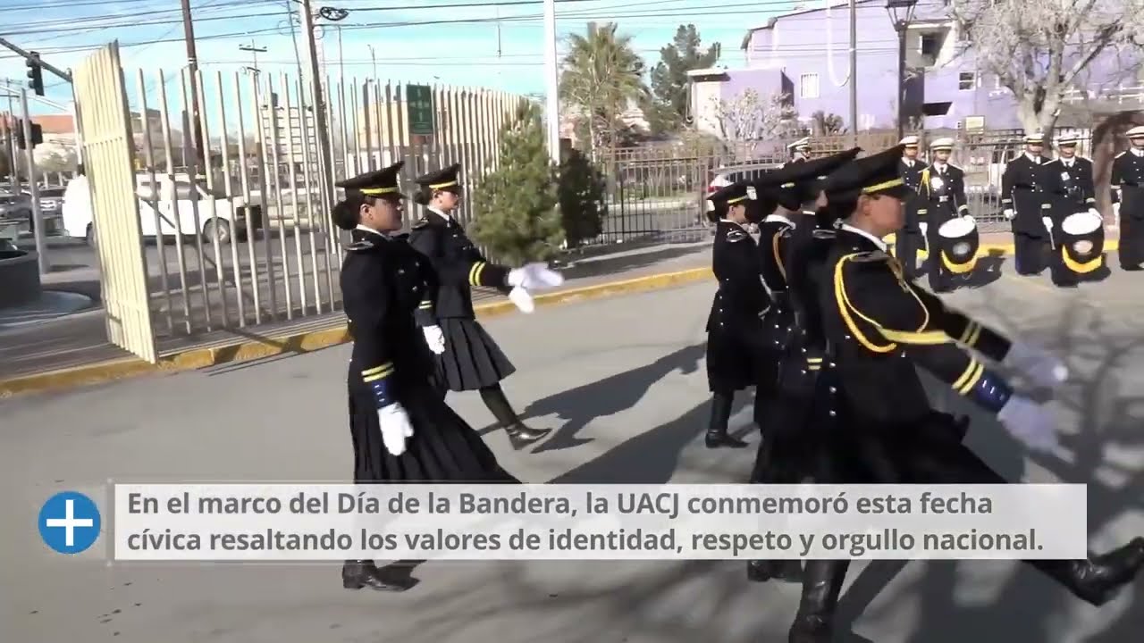 Día de la Bandera en Rectoría UACJ