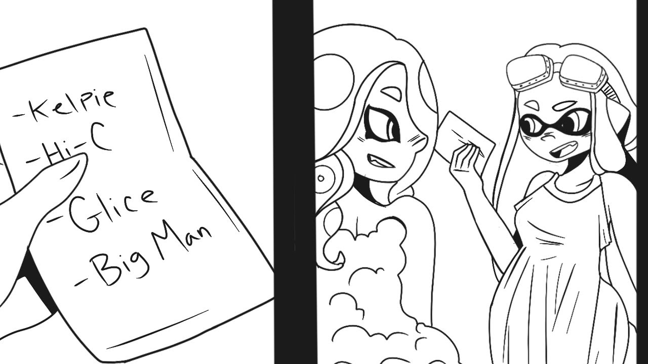 Falloween Baby Shower-Part 1-!Bondi's Falloween!-Splatoon Comic Dub