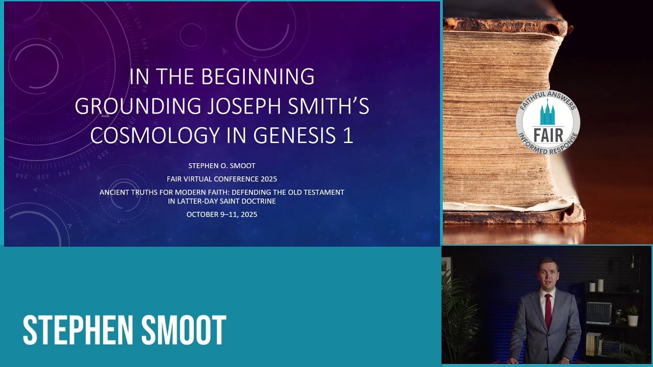 Genesis 1 and Joseph Smith’s Cosmology