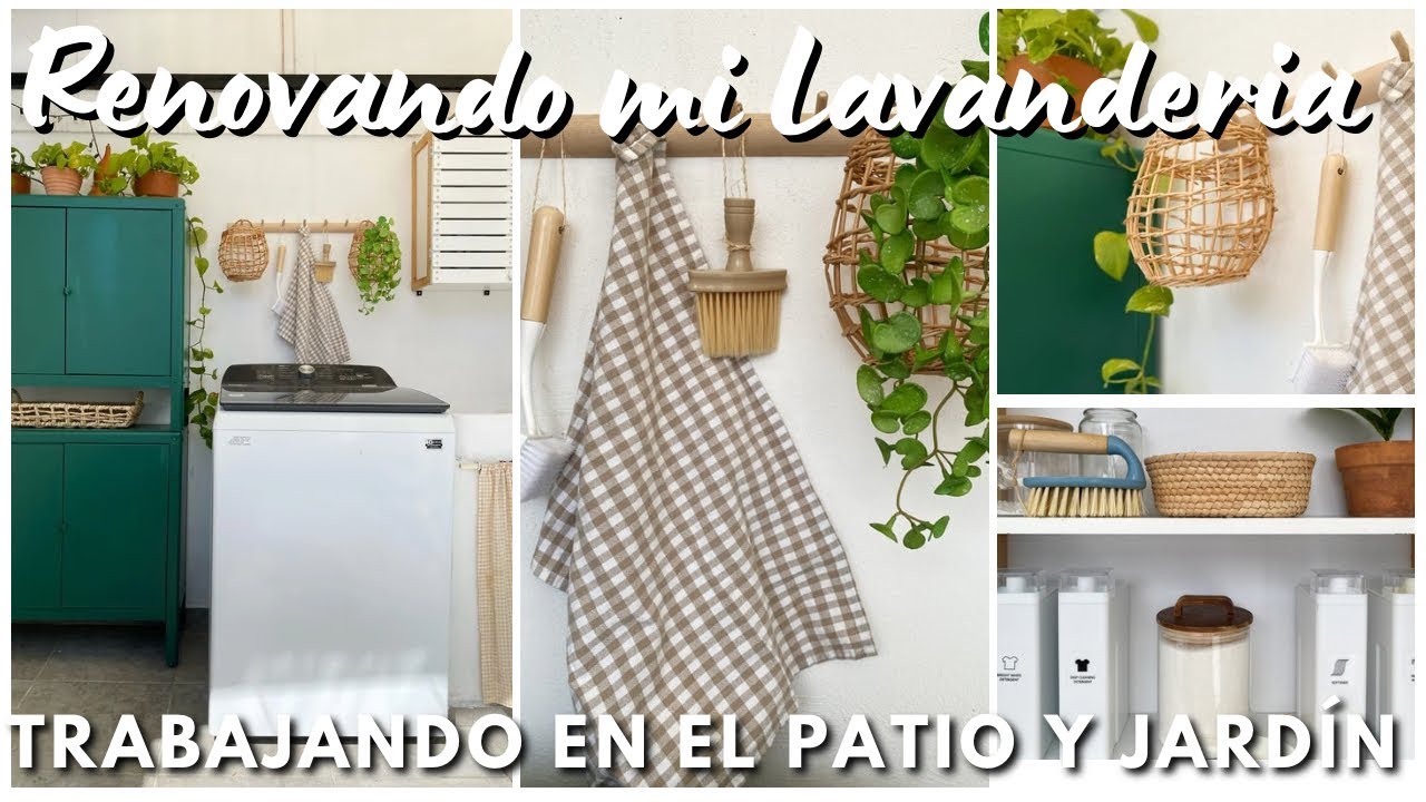 🪴🌺Renovando mi área de lavado y jardín con pintura & plantas + Cambios en el exterior de mi casa
