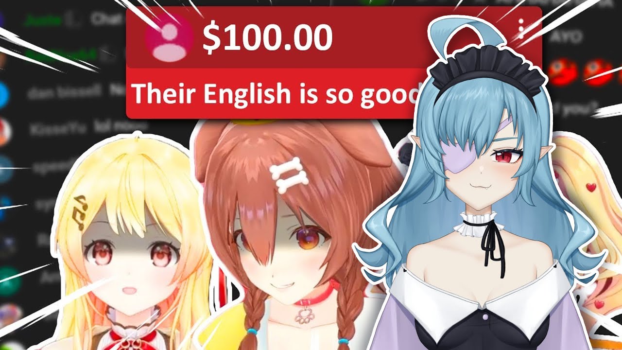 VTuber reacts to "HoloJP Speaking Perfect English is PEAK COMEDY"