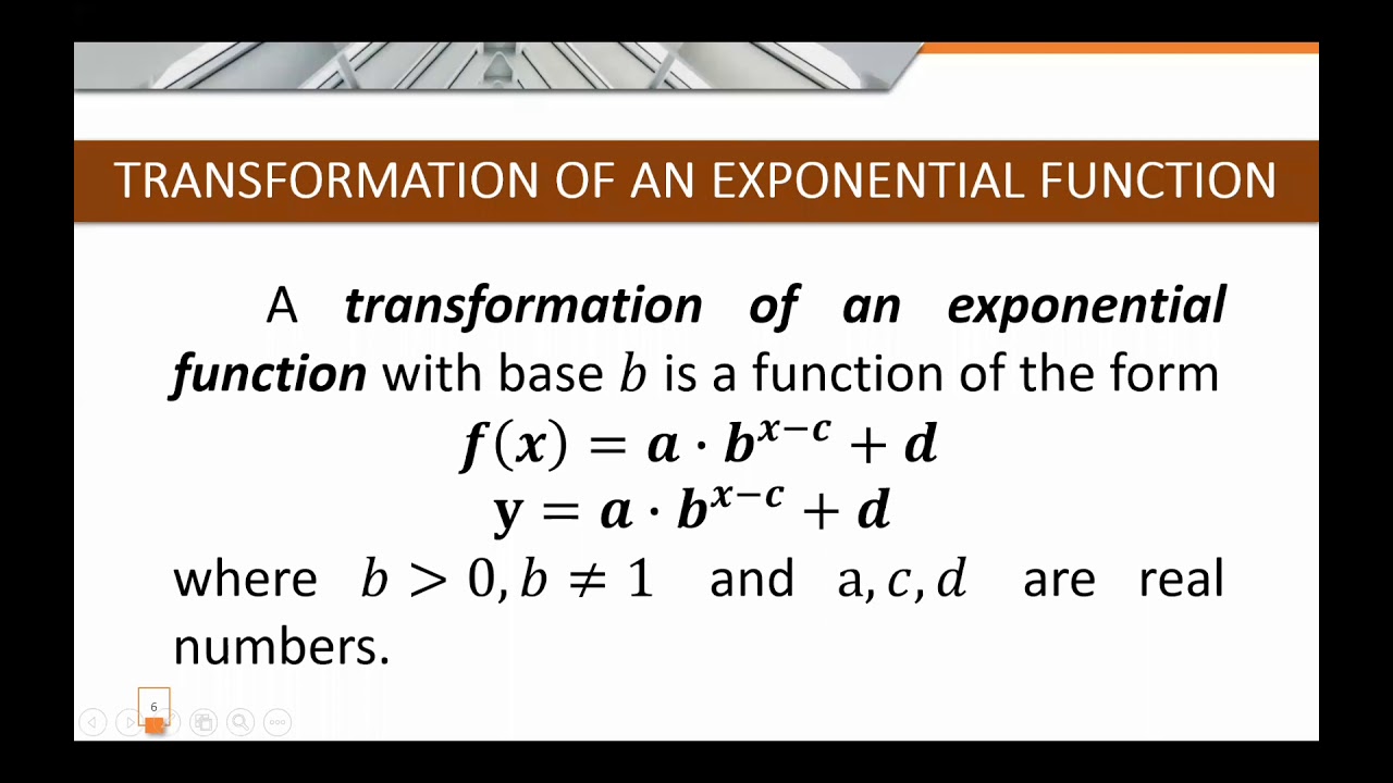 GENERAL MATH Q1 M17 WK5: Representing Real-life Situations using Exponential Functions
