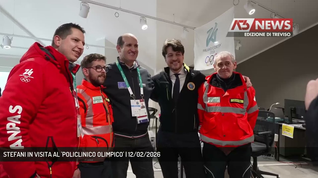 STEFANI IN VISITA AL 'POLICLINICO OLIMPICO' | 12/02/2026