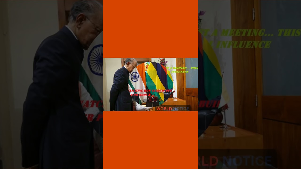 PM MODI & MAURITIUS PM&rsquo;S BIG STRATEGIC MEETING CHANGES EVERYTHING 🇮🇳🔥