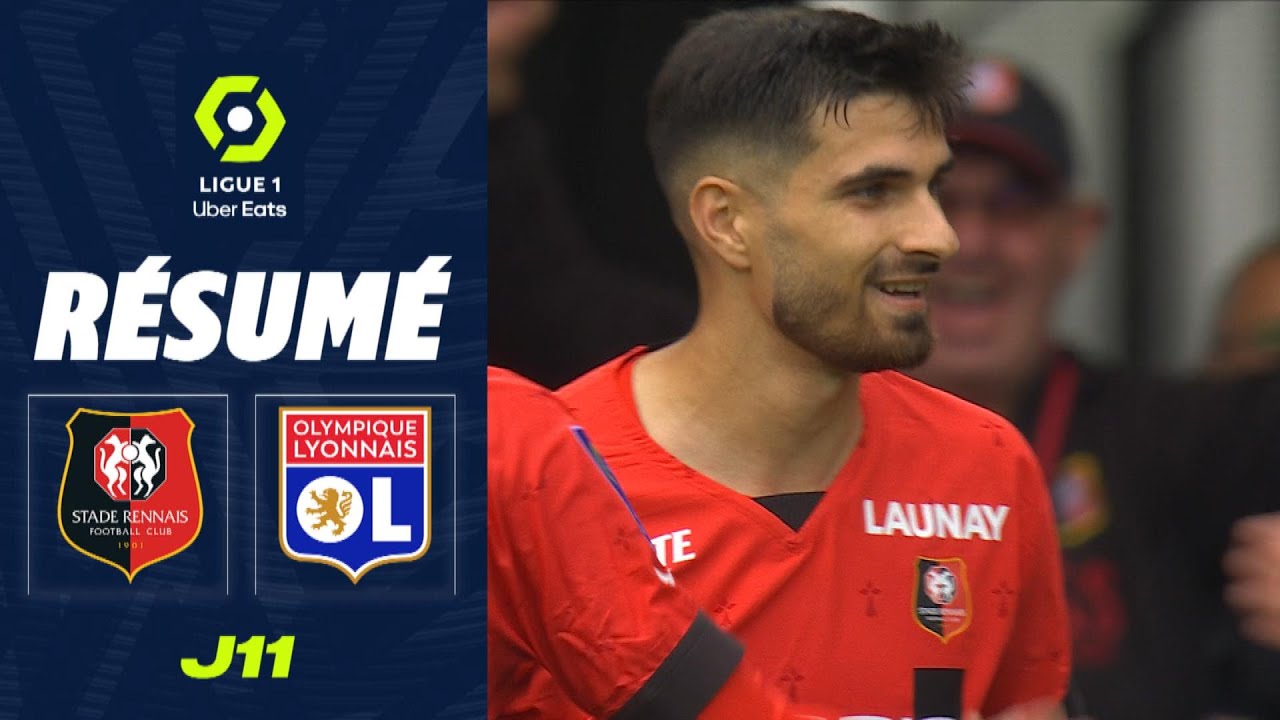 STADE RENNAIS FC - OLYMPIQUE LYONNAIS (3 - 2) - Résumé - (SRFC - OL) / 2022-2023