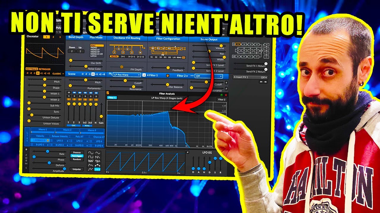 SURGE XT: Sintetizzatore super COMPLETO, ibrido, open Source e GRATUITO (TUTORIAL COMPLETO)