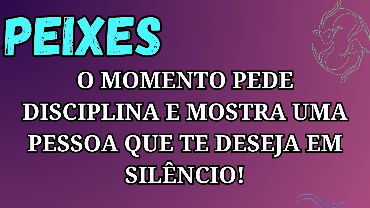 ♓ Peixes — Tem alguém te observando 👀❤️, mas o medo impede a aproximação